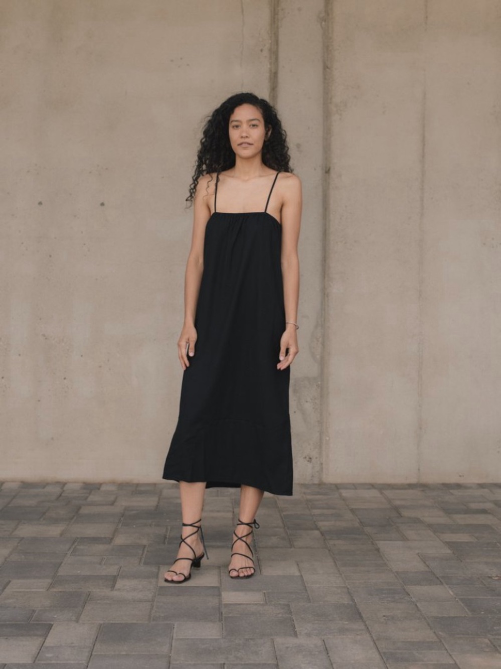 Ozma California Marta dress in silk